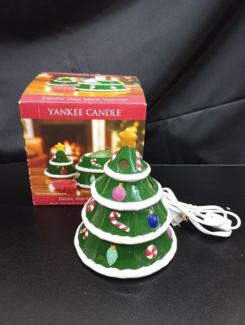 Yankee Candle Electric Wax Melts Warmer Christmas Tree 1293716 w/box